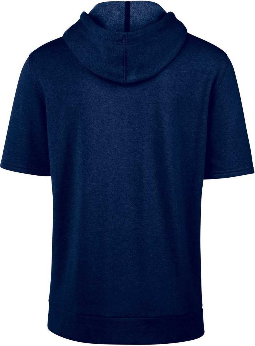 Mizuno Game Time Short Sleeve Hoodie - Navy - HIT a Double