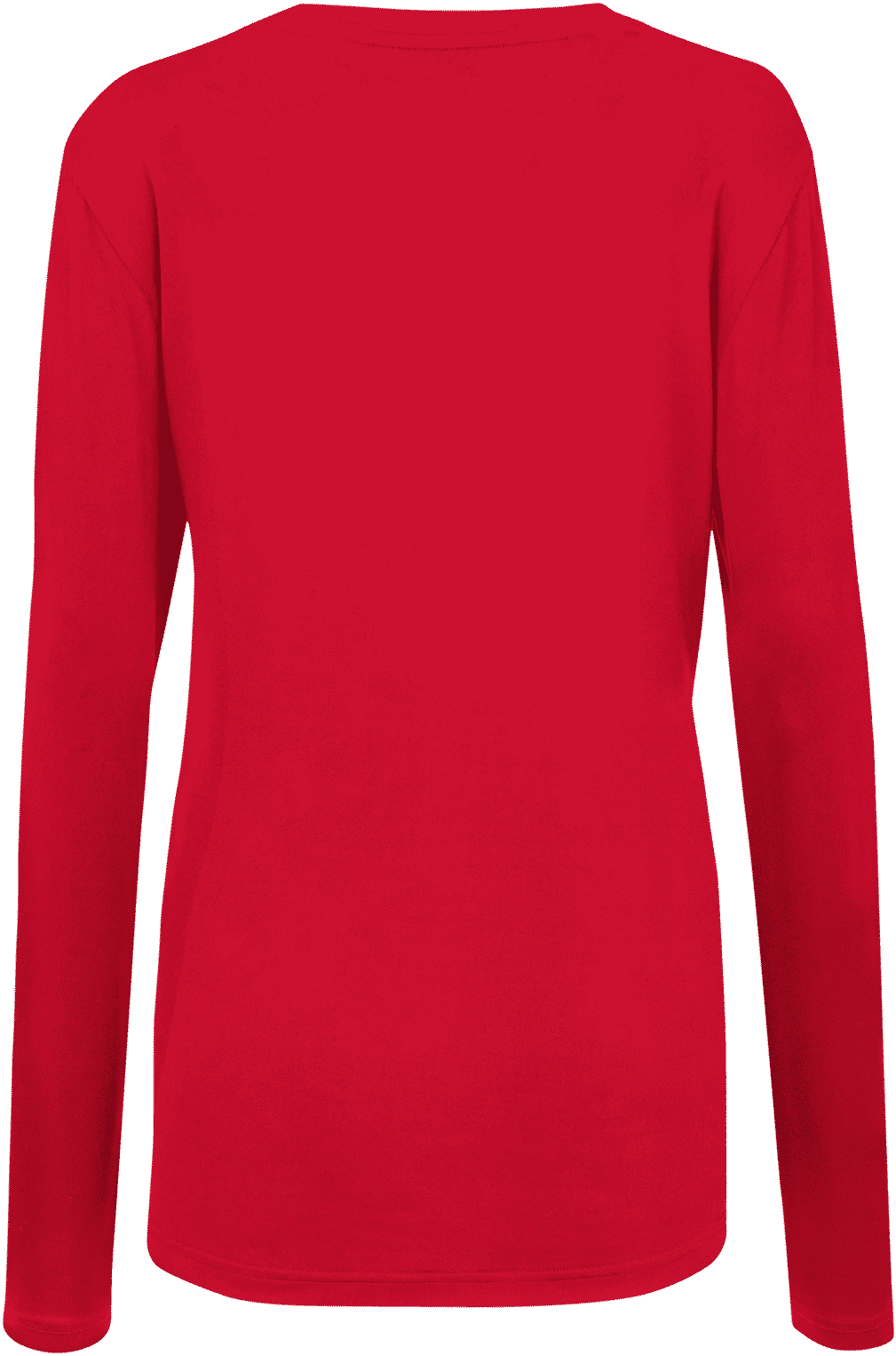 Mizuno Girl&#39;s Long Sleeve Attack Tee - Red - HIT a Double