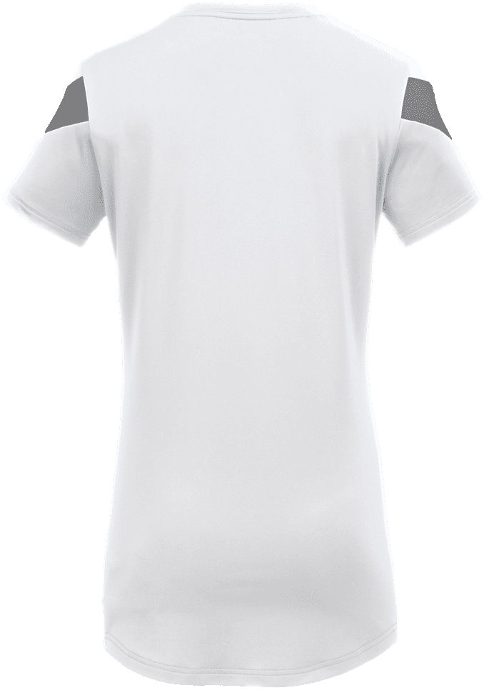 Mizuno Girls Balboa 6 Short Sleeve Volleyball Jersey - White Shade - HIT a Double