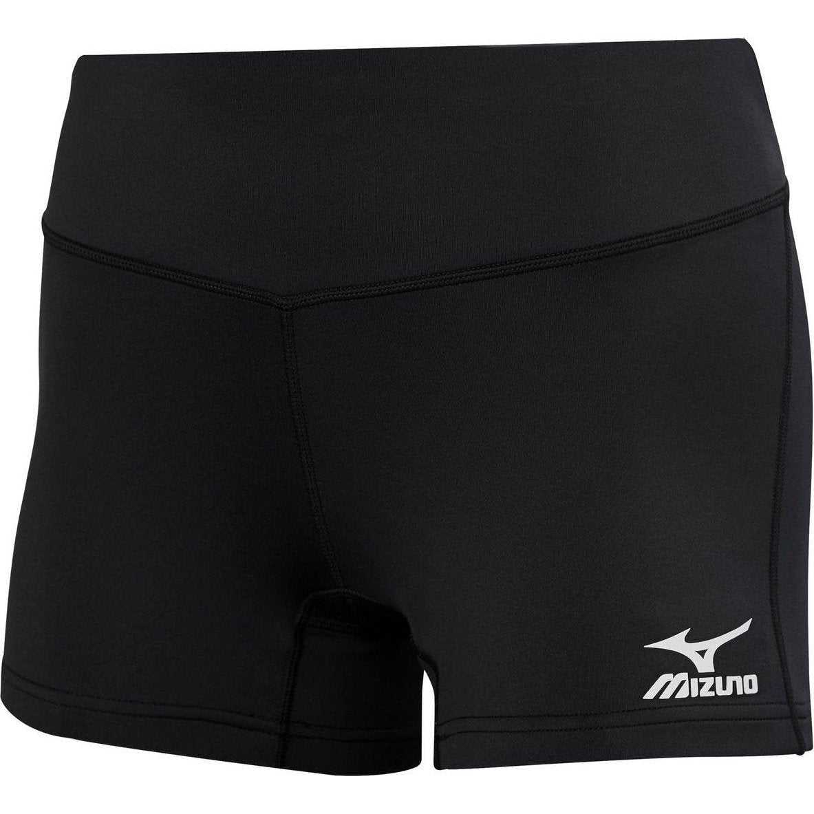 Mizuno Girls Victory 3.5" Inseam Volleyball Shorts - Black - HIT a Double
