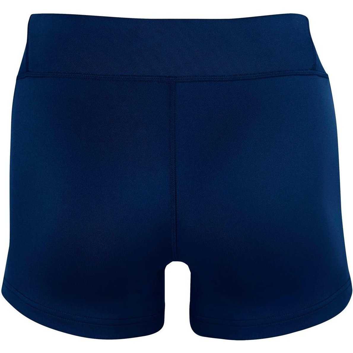 Mizuno Girls Victory 3.5&quot; Inseam Volleyball Shorts - Navy - HIT a Double