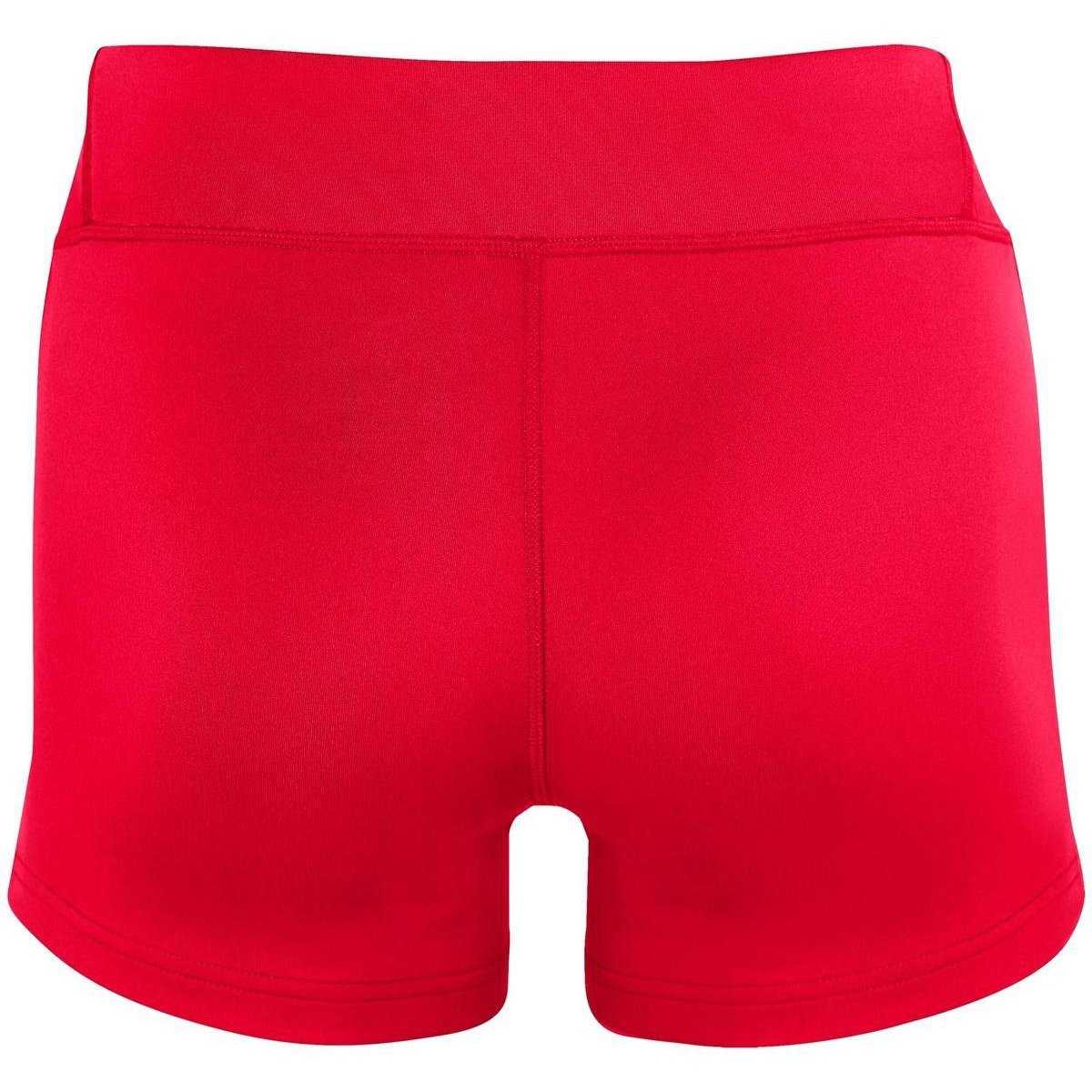 Mizuno Girls Victory 3.5&quot; Inseam Volleyball Shorts - Red - HIT a Double