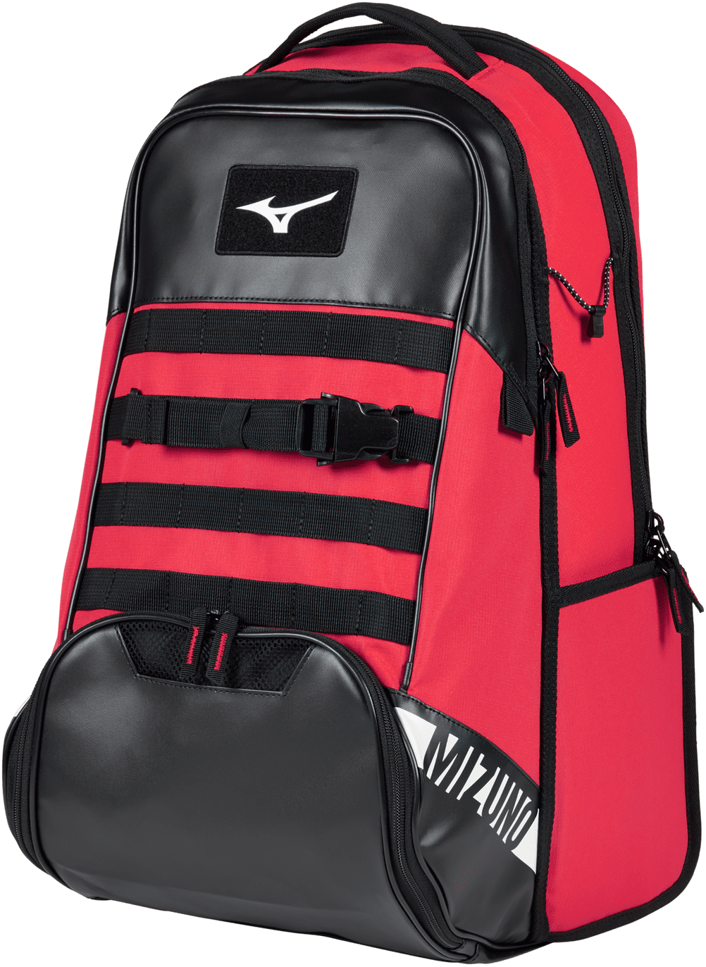 Black mizuno top volleyball backpack