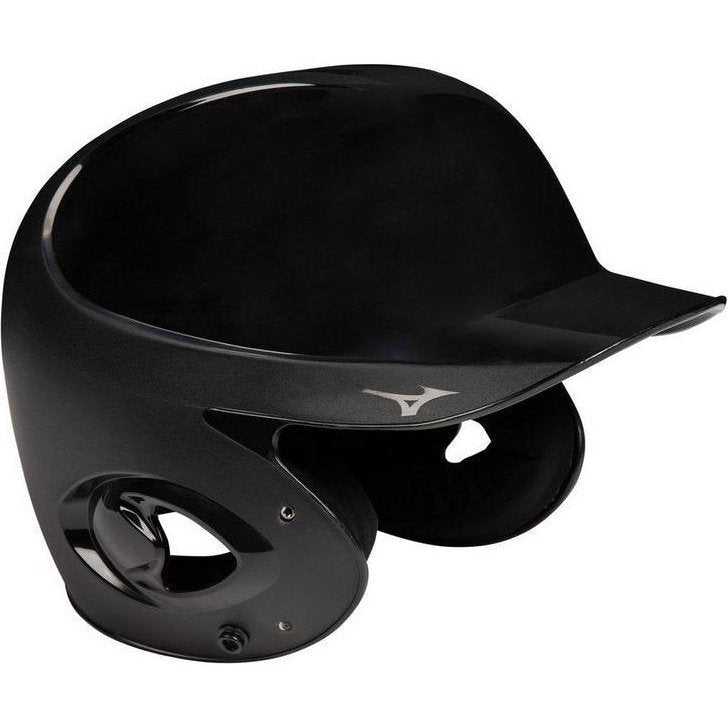 Mizuno MVP Series Solid Batting Helmet - Black - HIT a Double