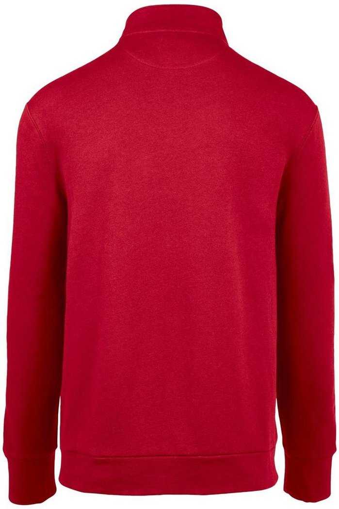 Mizuno MZ1 1/4 Zip Fleece Pullover - Red - HIT a Double