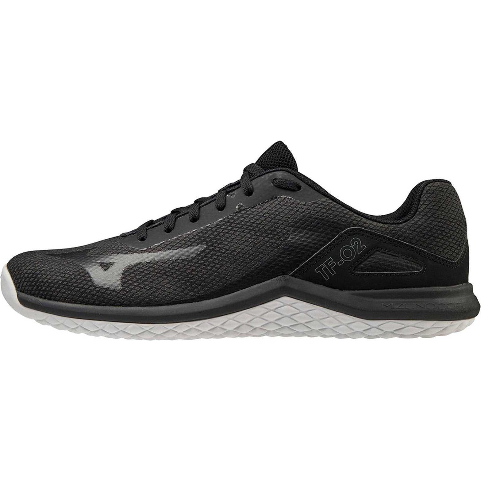Mizuno Men's Tf-02 Training Shoe 520009 - Black Gray - HIT a Double