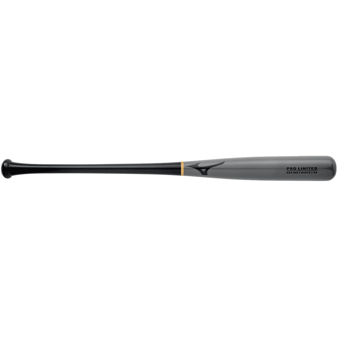 Mizuno Mzp 243 Pro Limited Maple Wood Baseball Bat - Gray Black - HIT a Double