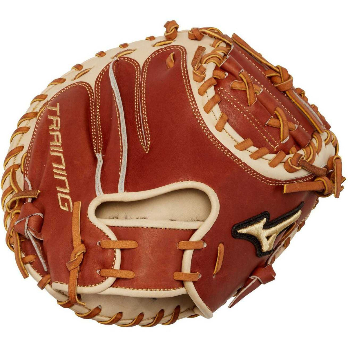 Mizuno Pro Select 31.00&quot; GPS1T Training Catcher&#39;s Mitts GPS1T - Brown Cork - HIT a Double