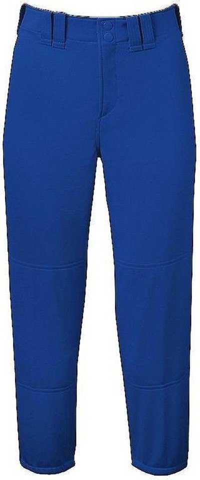 Mizuno Select Belted Low Rise Fastpitch Pant - Royal - HIT a Double