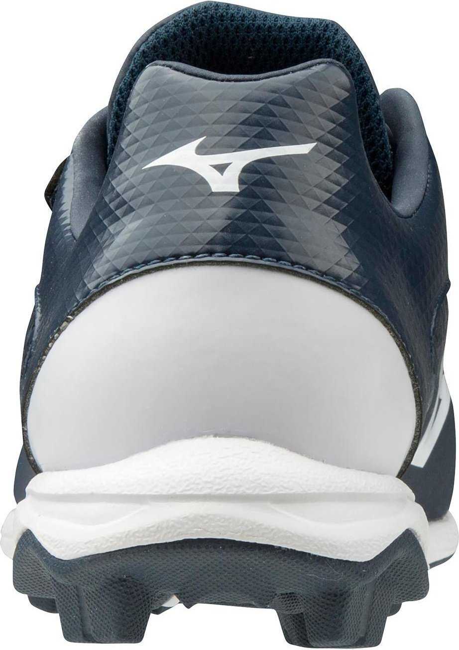 Mizuno Select Nine Low Molded Cleats - Navy White - HIT a Double - 5