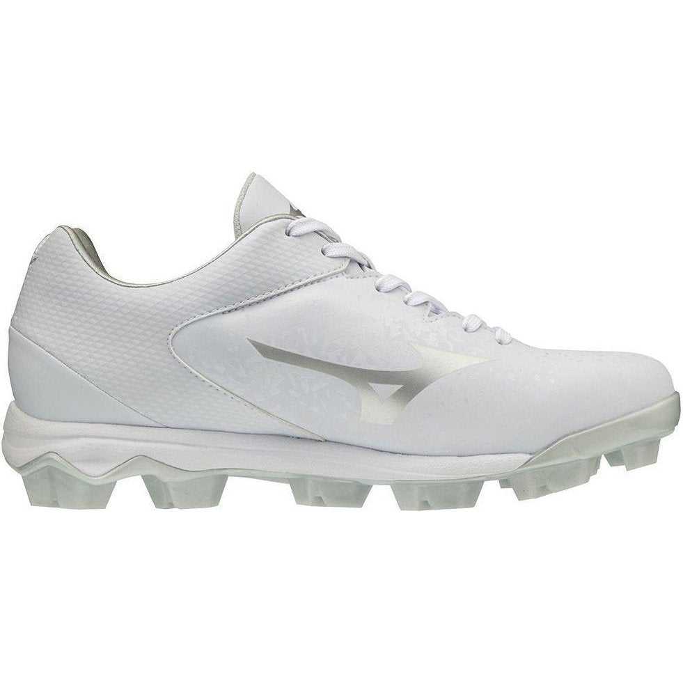 Mizuno Select Nine Women&#39;s Molded Cleats - White - HIT a Double
