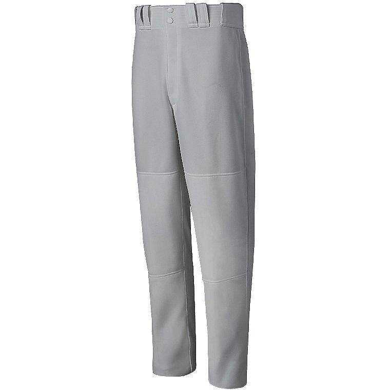Mizuno Select Relaxed Fit Youth Baseball Pant - Gray (Grey) - HIT a Double