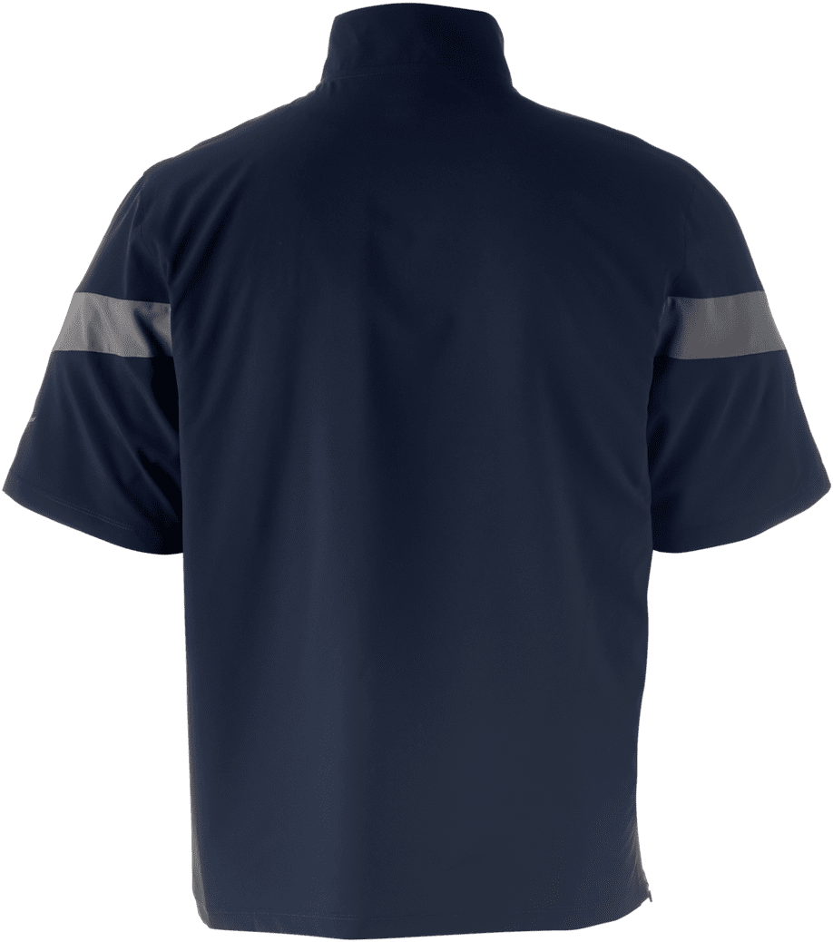 Mizuno Short Sleeve Hitting Jacket - Navy Shade - HIT a Double