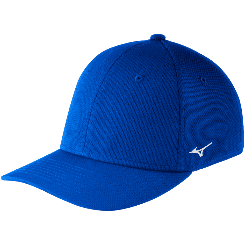 Mizuno Stretch Fitted Team Hat - Royal - HIT a Double