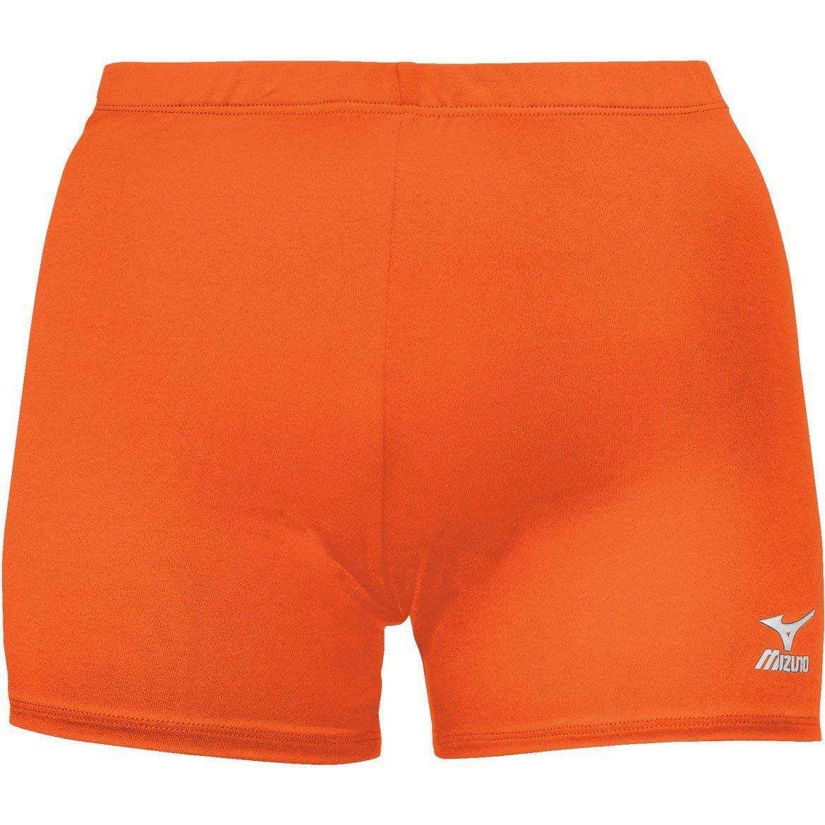 Mizuno Vortex Spandex Short Orange