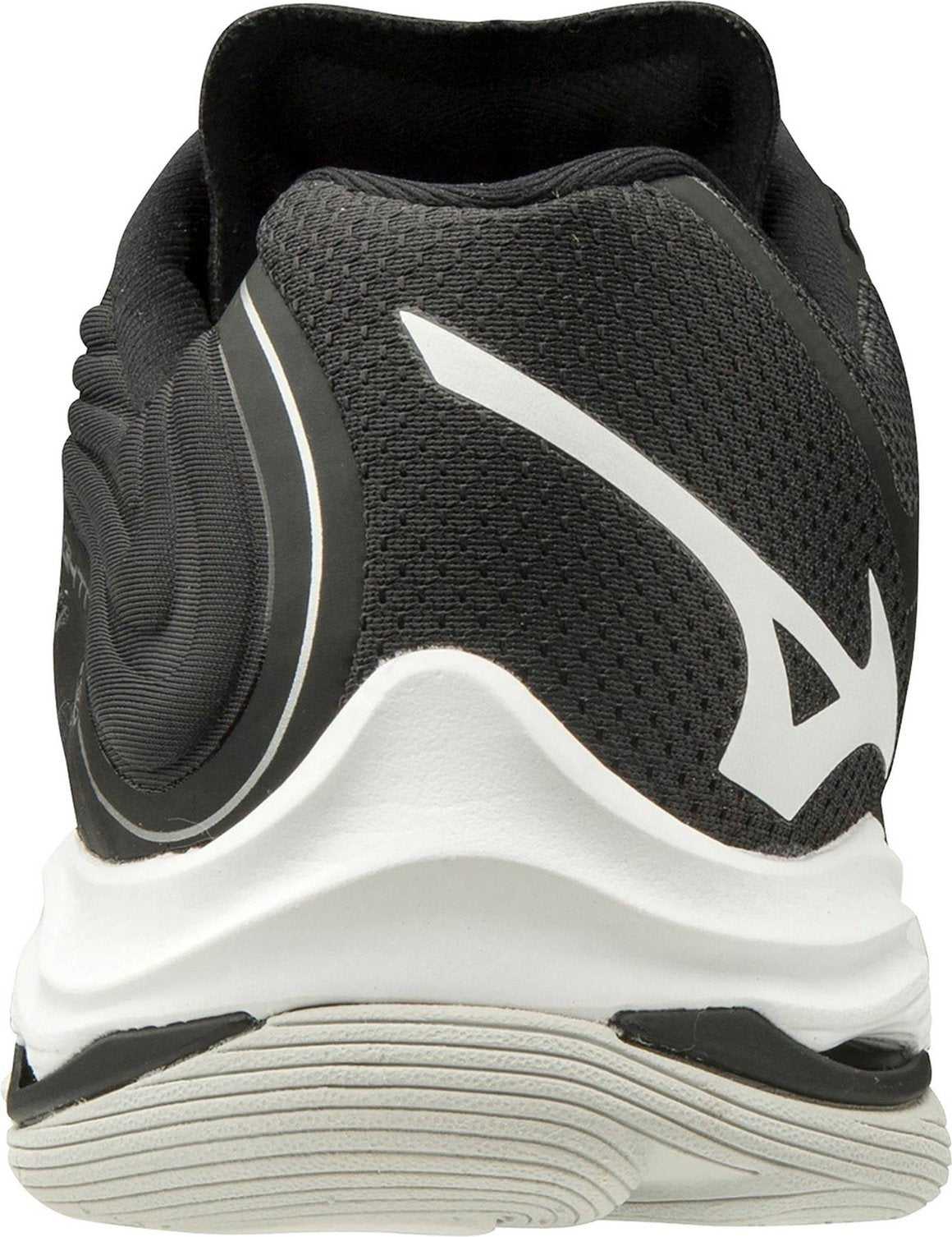 Mizuno Wave Lightning Z6 Womens Volleyball Shoes - Black Silver - HIT A Double