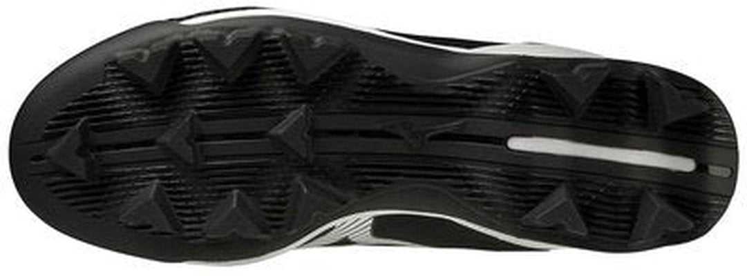 Mizuno Wave Lightrevo Mid Molded Cleats - Black White - HIT a Double - 3
