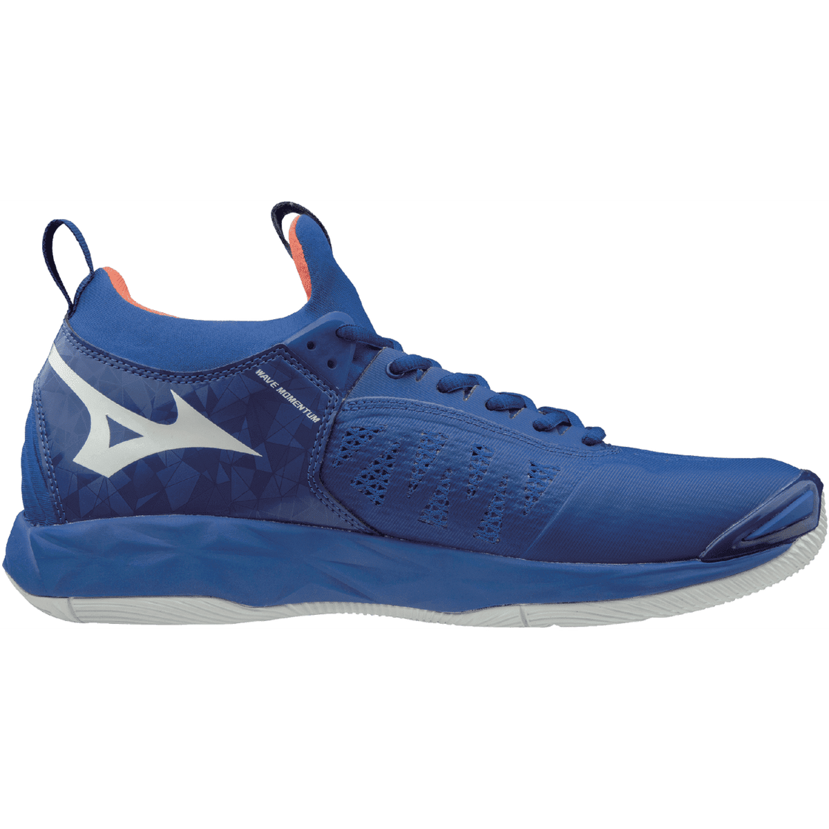 Mizuno Wave Momentum Mens Volleyball Shoes - Royal Orange - HIT a Double