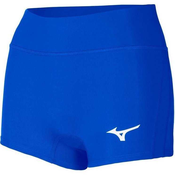 Mizuno Women&#39;s Apex 2.5&quot; Inseam Volleyball Short - Royal - HIT a Double