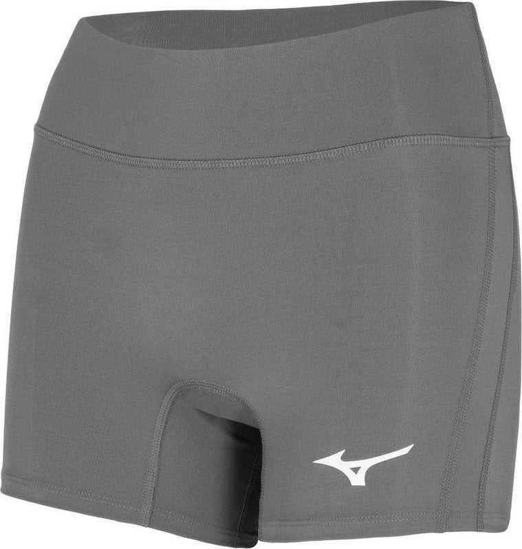 Mizuno Women&#39;s Elevated 4&quot; Inseam Volleyball Short - Quiet Shade - HIT a Double