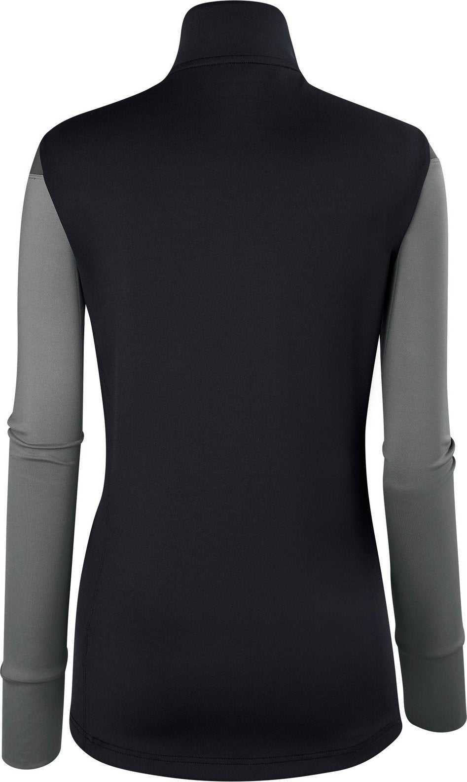 Mizuno Women&#39;s Horizon Full Zip Jacket - Black Gray - HIT a Double