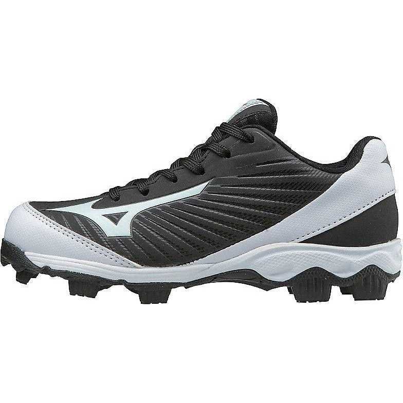 Mizuno Youth 9-Spike Advanced Franchise 9 Low Molded Cleats - Black White