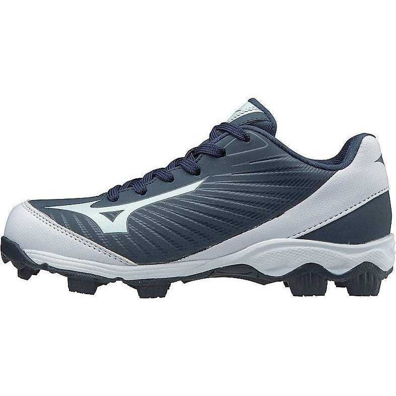 Mizuno Youth 9-Spike Advanced Franchise 9 Low Molded Cleats - Navy White