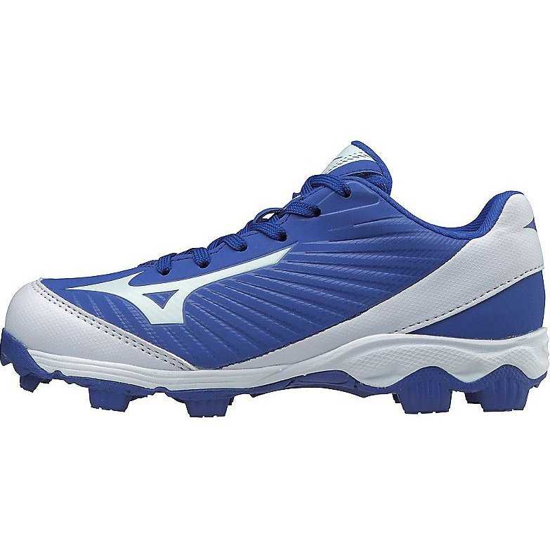 Mizuno Youth 9-Spike Advanced Franchise 9 Low Molded Cleats - Royal White