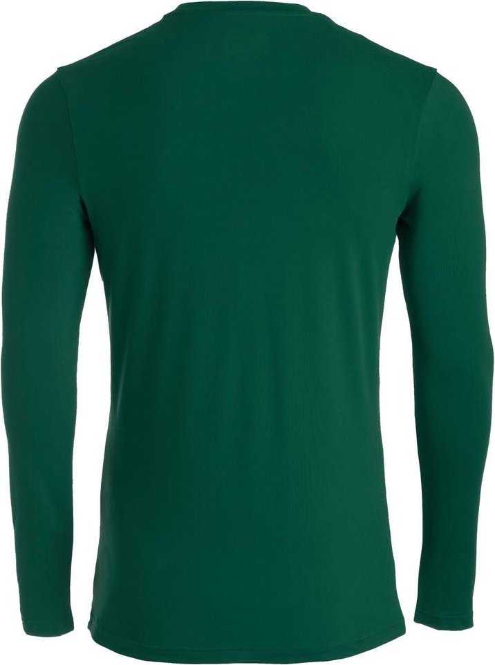 Mizuno Youth Comp Diamond Long Sleeve Crew - Forest - HIT a Double