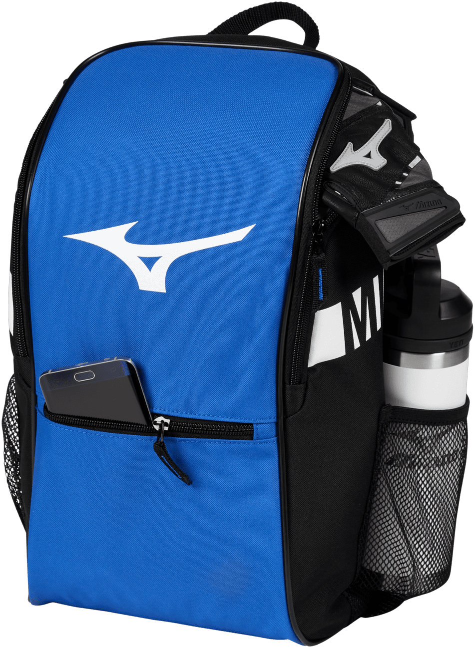 Mizuno Youth Future Backpack - Royal Black - HIT a Double