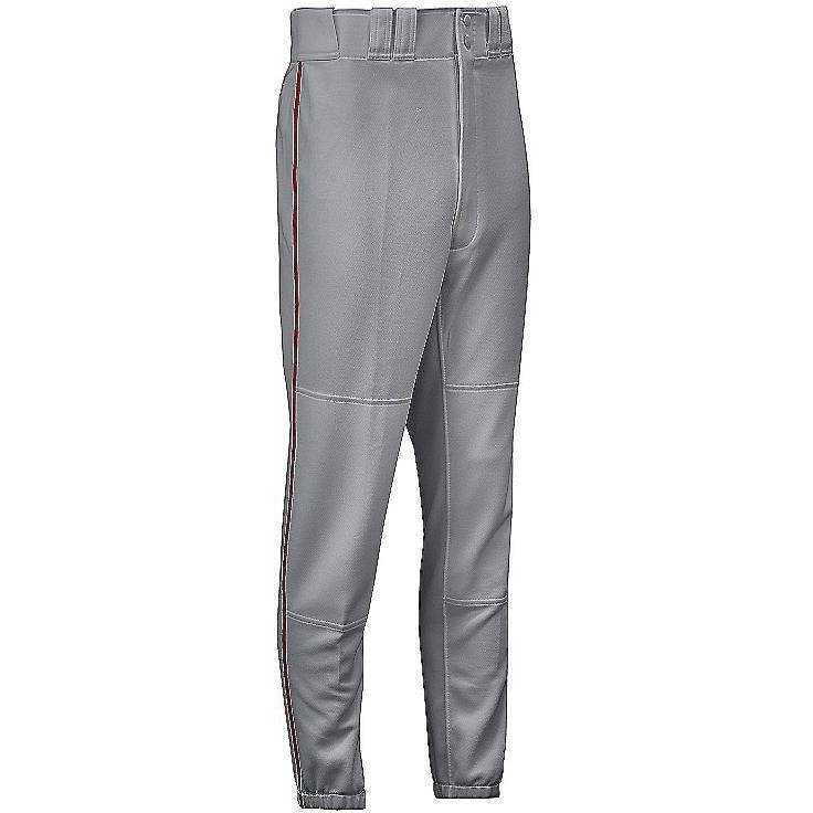 Mizuno Youth Select Piped Pant - Grey-Red - HIT a Double