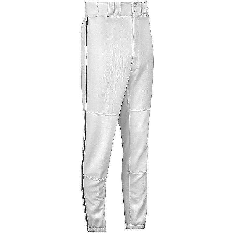 Mizuno Youth Select Piped Pant - White-Black - HIT a Double