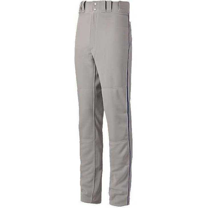 Mizuno Youth Select Pro Piped Pants - Grey Navy - HIT a Double