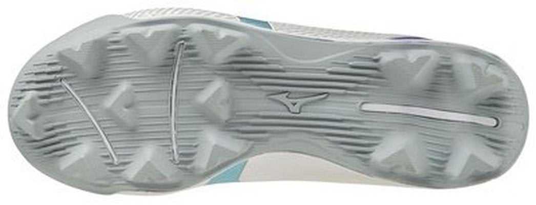 Mizuno Youth Wave Finch Lightrevo JR Low Molded Cleats - White Blue - HIT a Double - 3