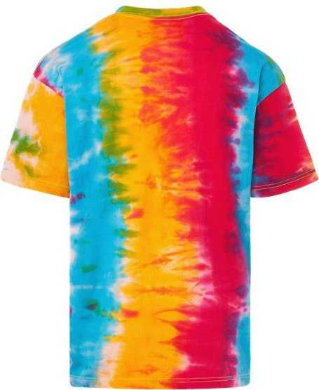 Mv Sport 201 Crazy T-Shirt - Rainbow Tie Dye - HIT a Double - 2