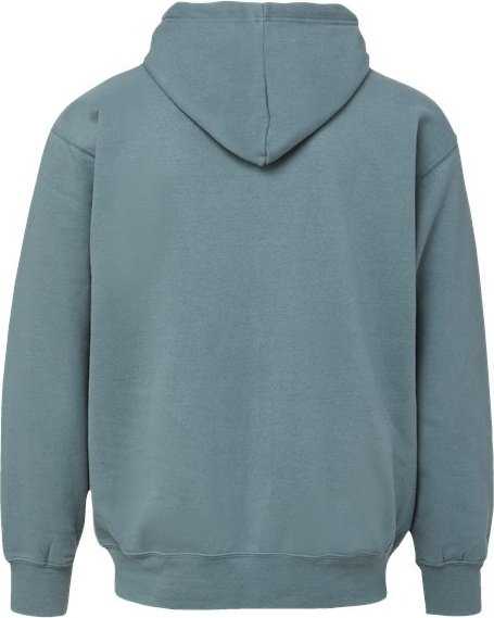 Mv Sport 22132 Vintage Fleece Full-Zip Hooded Sweatshirt - Marine - HIT a Double - 2