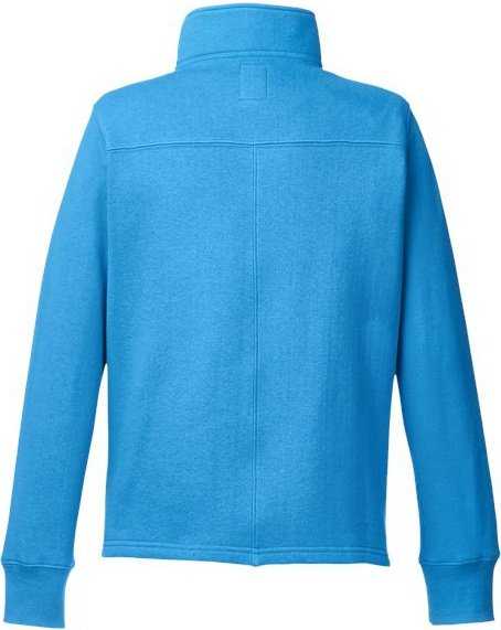 Nautica N17397 Women&#39;s Anchor Fleece Quarter-Zip Sweatshirt - Azure Blue - HIT a Double - 2