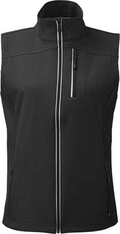 Nautica N17908 Women's Wavestorm Softshell Vest - Black - HIT a Double - 1