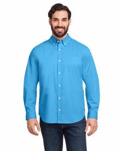 Nautica N17170 Men&#39;s Staysail Shirt - Azure Blue - HIT a Double