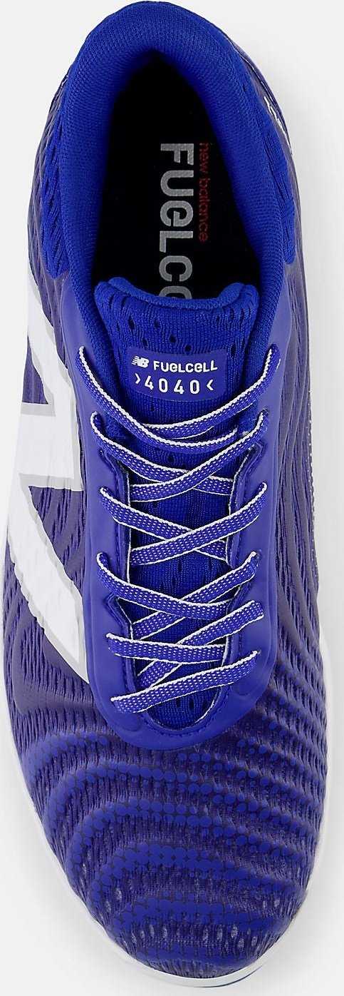 New Balance FuelCell PL4040v7 Low Molded Cleat - Royal - HIT a Double