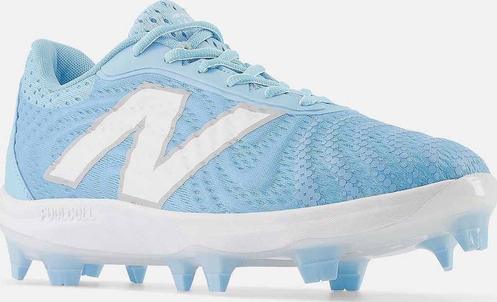 New Balance FuelCell PL4040v7 Low Molded Cleat - Team Sky Blue - HIT a Double