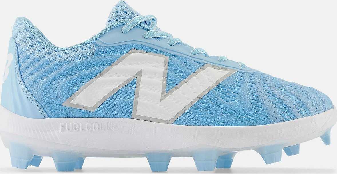 New Balance FuelCell PL4040v7 Low Molded Cleat - Team Sky Blue - HIT a Double