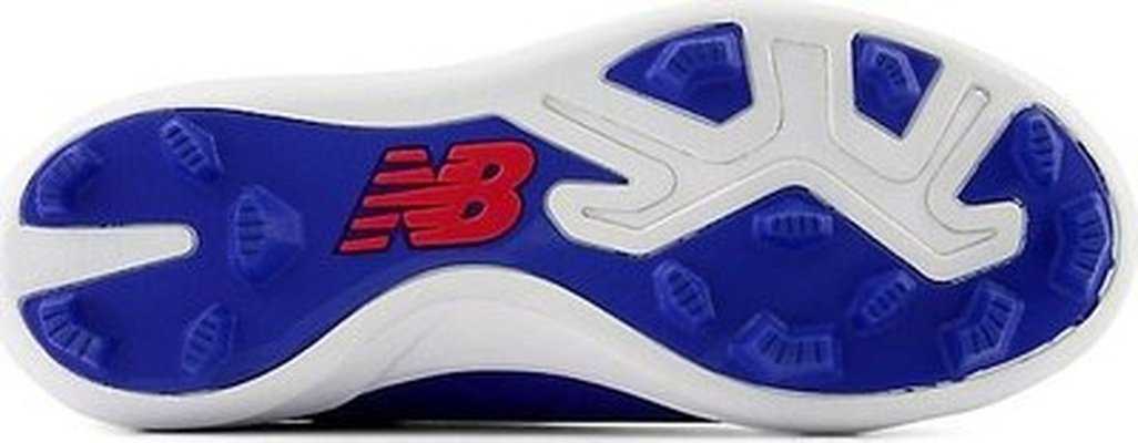 New Balance Youth J4040v7 Low Rubber Molded Cleat - Royal - HIT a Double - 4