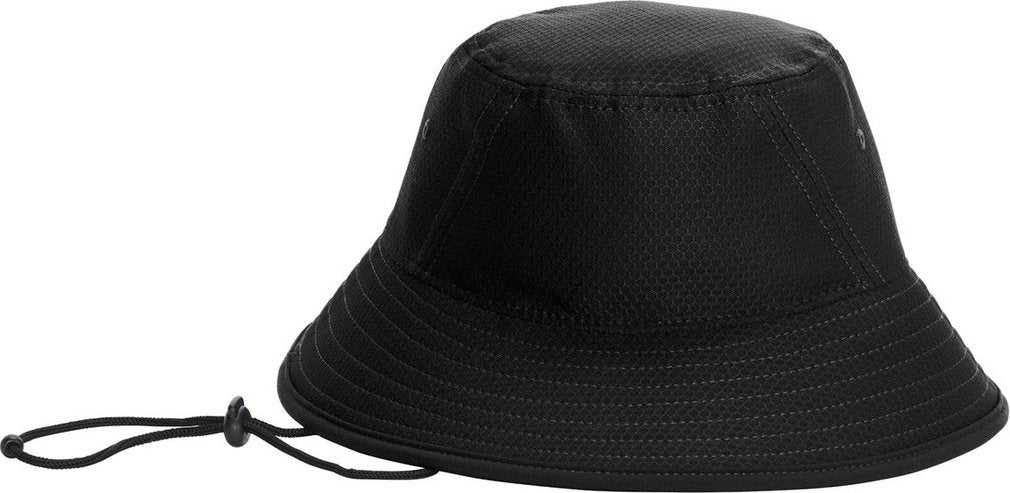 New Era NE800 Hex Era Bucket Hat - Black - HIT a Double - 1