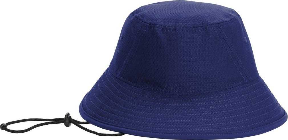 New Era NE800 Hex Era Bucket Hat - Dark Royal - HIT a Double - 1
