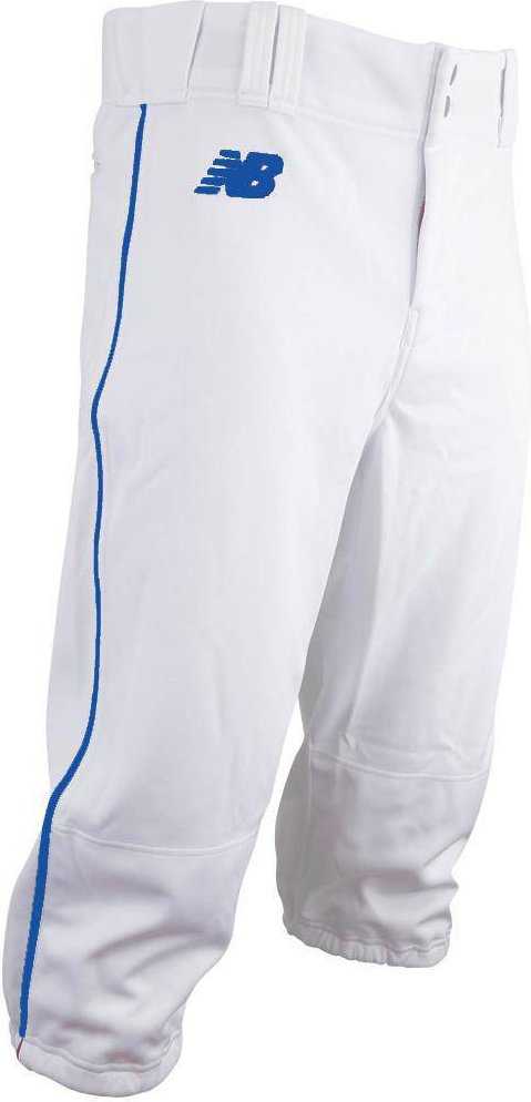 New Balance 2000 Adult Piped Pant - White Royal - HIT a Double