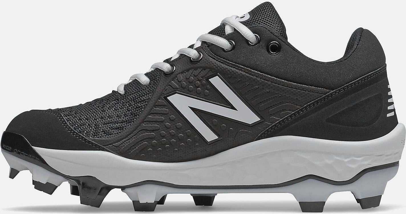New Balance 3000v5 TPU Molded Cleat Low-Cut - Black White - HIT A Double