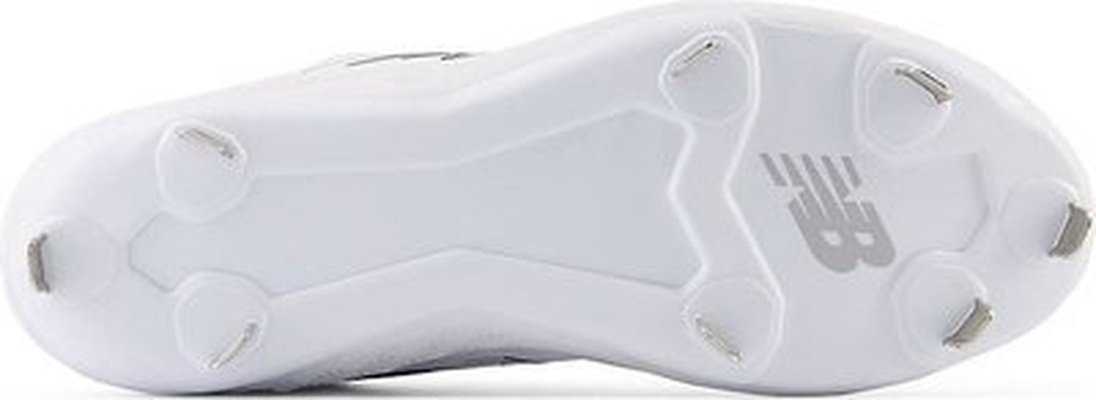 New Balance 3000v6 Fresh Foam Metal Cleats Low Cut - White - HIT a Double - 4