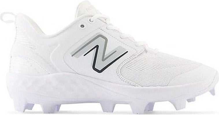 New Balance 3000v6 TPU Molded Cleat Low-Cut - White - HIT a Double - 1