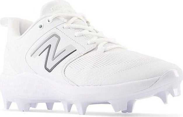 New Balance 3000v6 TPU Molded Cleat Low-Cut - White - HIT a Double - 2